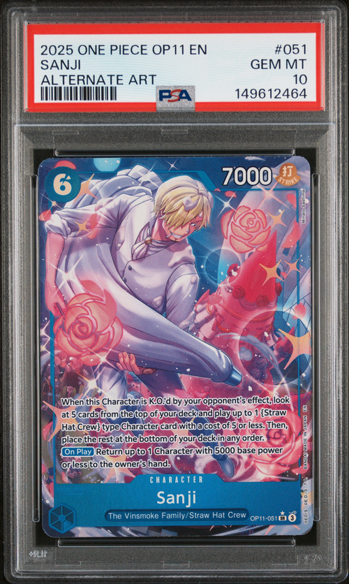 PSA Card Front