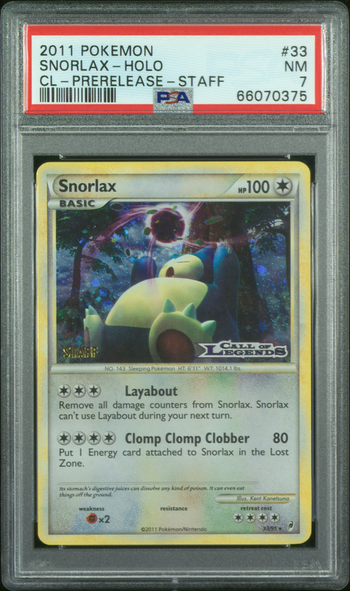 PSA Card Front