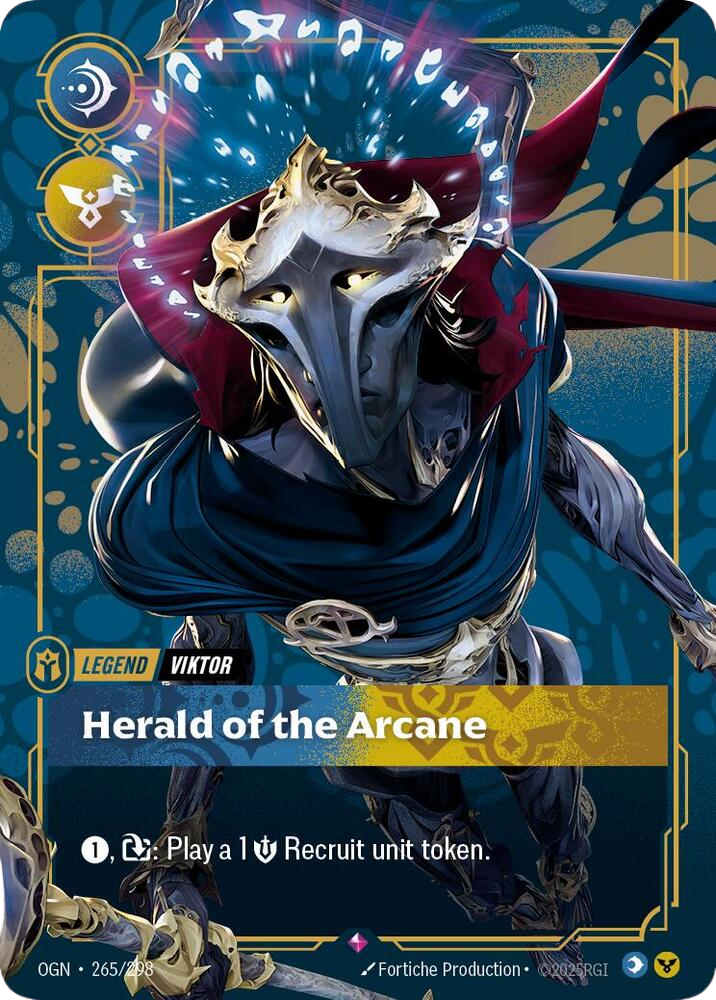 Viktor, Herald of the Arcane - Riftbound Organized Play Promotional Cards (OPP)