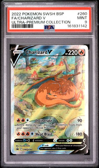 PSA 9 CHARIZARD V ULTRA-PREMIUM COLLECTION PROMO