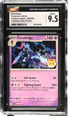 CGC 9.5 CERULEDGE PALDEAN FATES POKEMON DAY PROMO