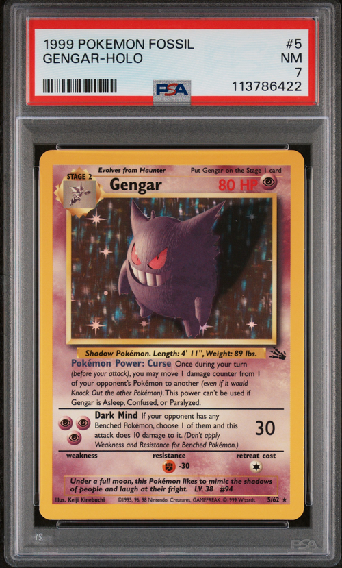 PSA Card Front