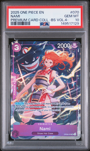 PSA Card Front