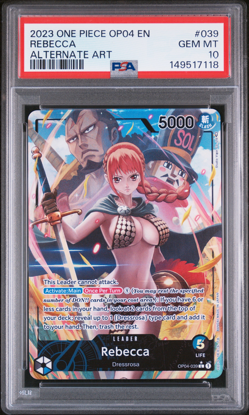 PSA Card Front