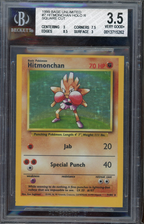 BGS 3.5 Hitmonchan Holo R Square Cut