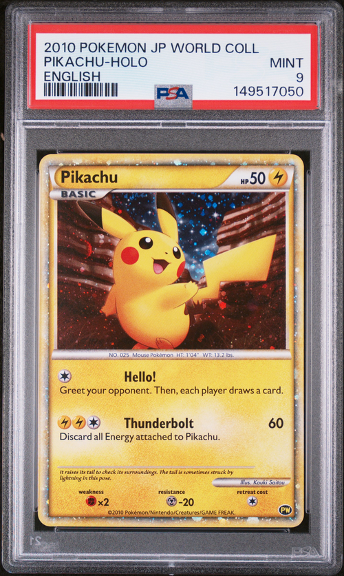 PSA Card Front