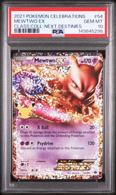 PSA 10 MEWTWO EX CLASS.COLL-NEXT DESTINIES