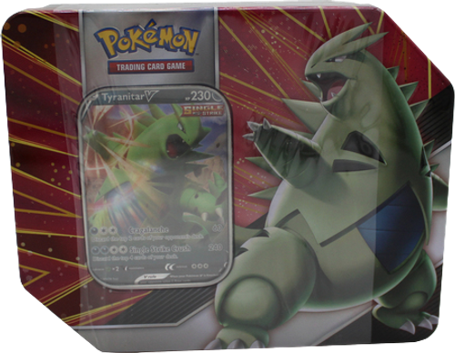 pokémon trading card game tyranitar tin card box Pokemon V Strikers V Collector's Color:Teal Zombie Deck and after the battles Here are my pics