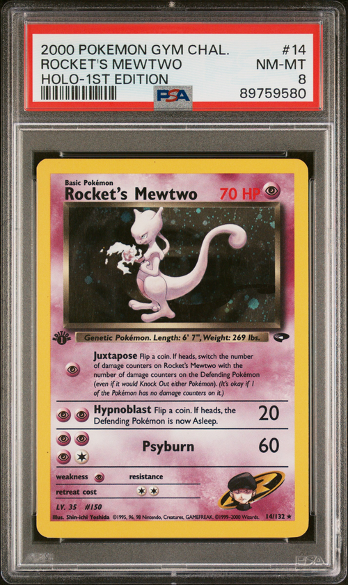 PSA Card Front