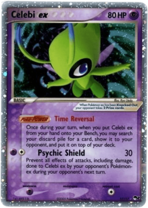 Celebi ex - 17/17 - Ultra Rare (Foil) - ZardoCards