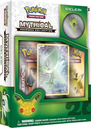Mythical Celebi Collection Box