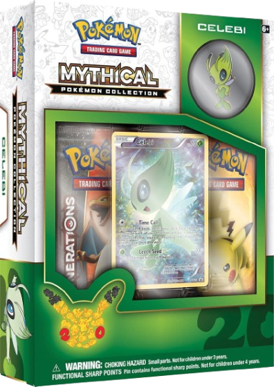 Mythical Celebi Collection Box