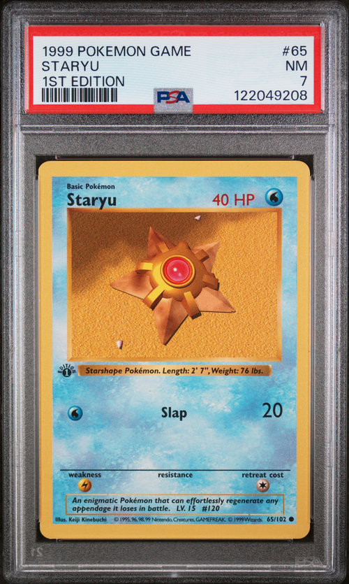 PSA Card Front