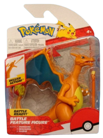 Battle Feature Figure Charizard Deluxe Action