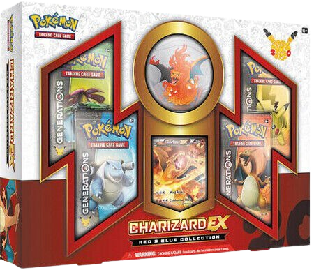 Red and Blue Collection: Charizard EX Box