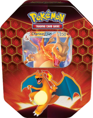 Charizard Gx Hidden Fates Tin
