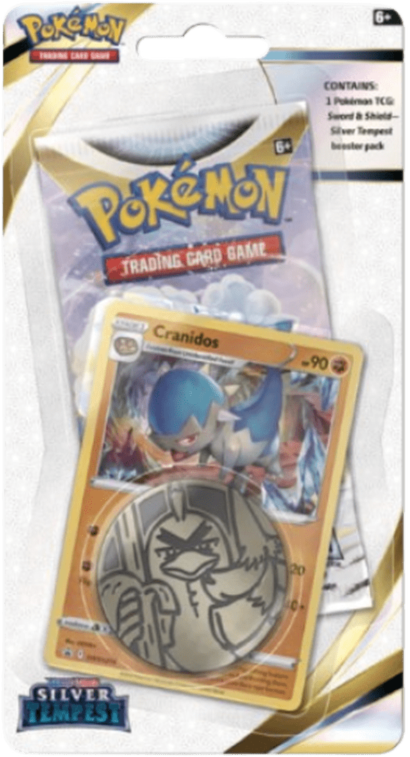 Silver Tempest Cranidos Checklane Blister