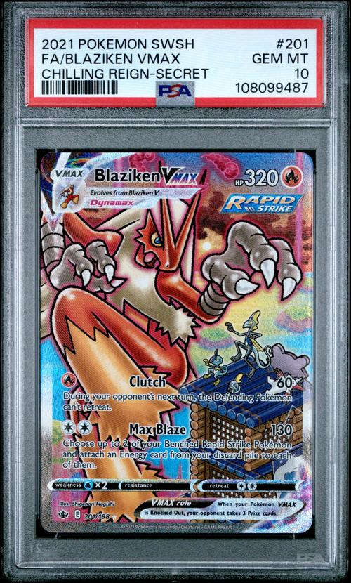 PSA Card Front