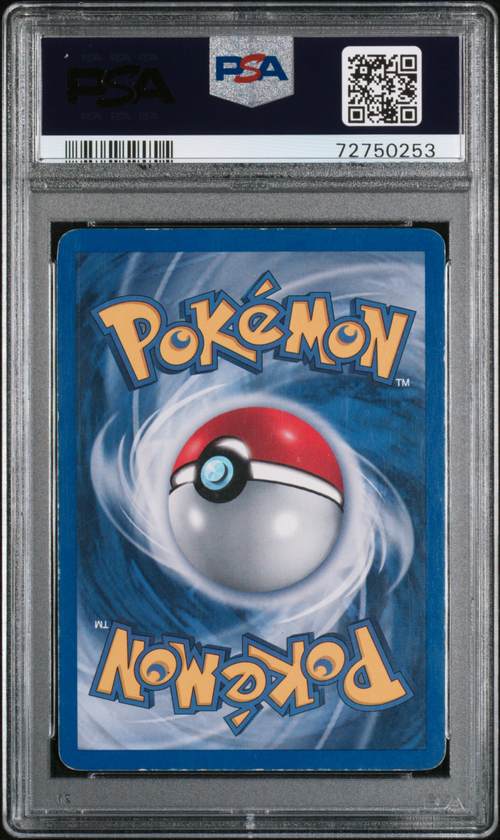 PSA Card Back
