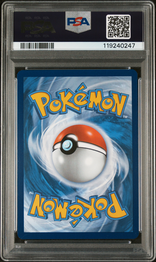 PSA Card Back