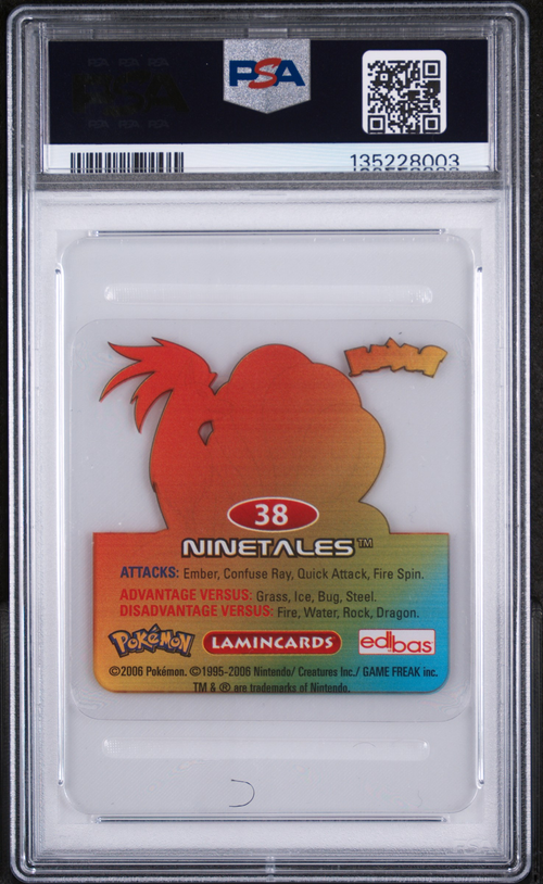 PSA Card Back