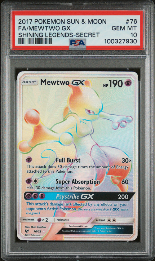 PSA Card Front