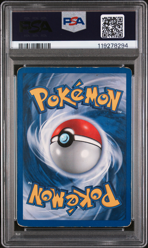 PSA Card Back