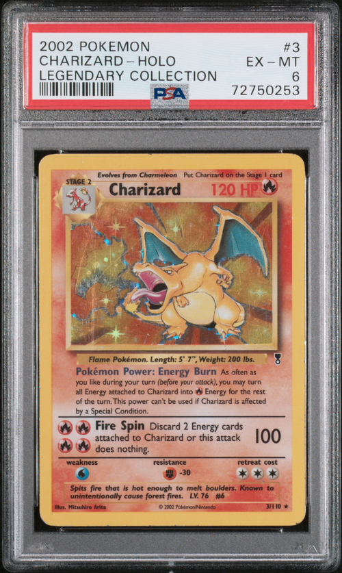 PSA Card Front