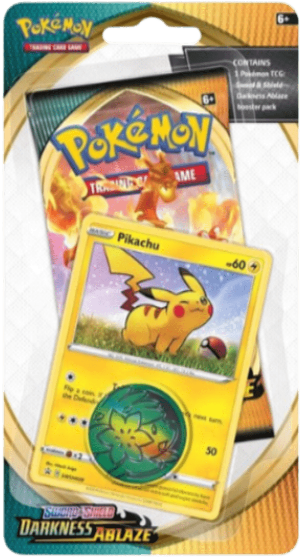 Darkness Ablaze Pikachu Checklane Blister - ZardoCards