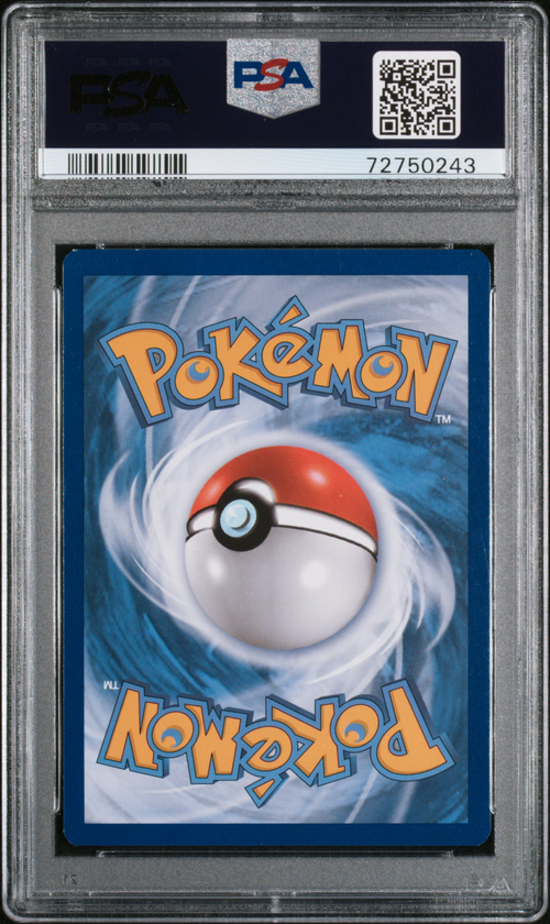 PSA Card Back