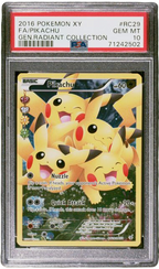 PSA 10 FA/PIKACHU XY RADIANT COLLECTION
