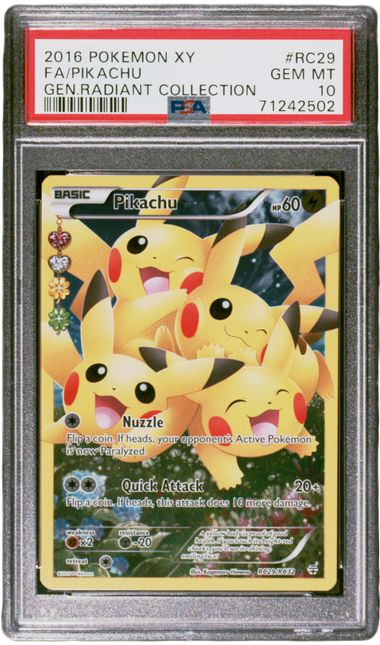 PSA 10 FA/PIKACHU XY RADIANT COLLECTION 