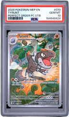 PSA 10 TYRUNT MEGA EVOLUTION PROMO