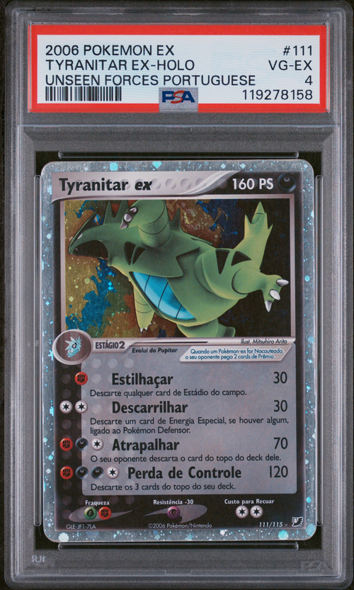 PSA Card Front