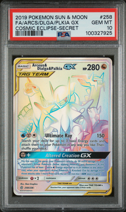 PSA Card Front