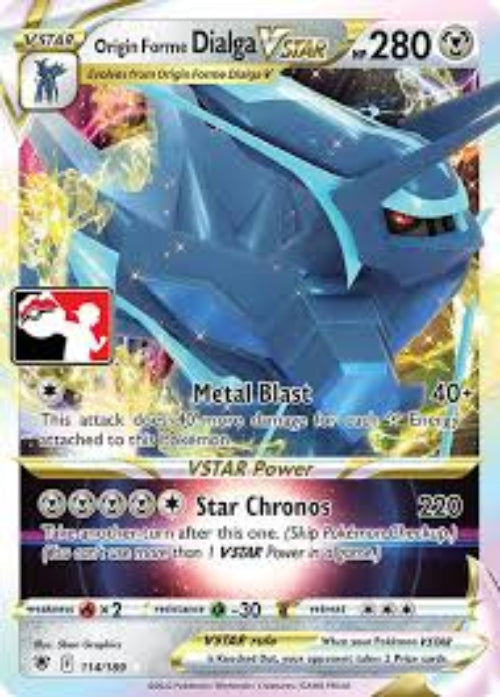 Origin Forme Dialga VSTAR 114/189 Pokemon Astral Radiance (Prize Pack)