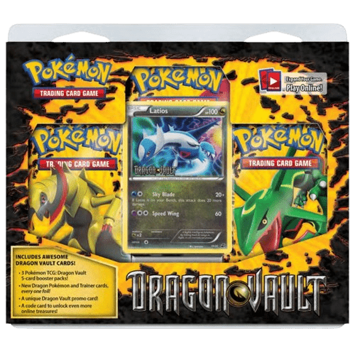 Dragon Vault Latios 3-Pack Blister - ZardoCards