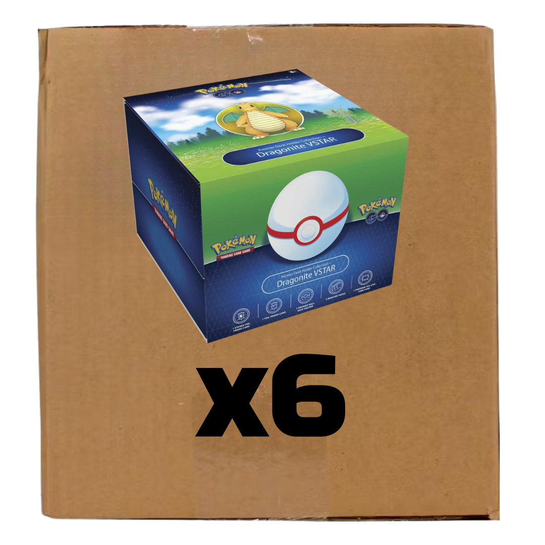 Sealed Case Premier Deck Holder Dragonite Vstar Collection Box