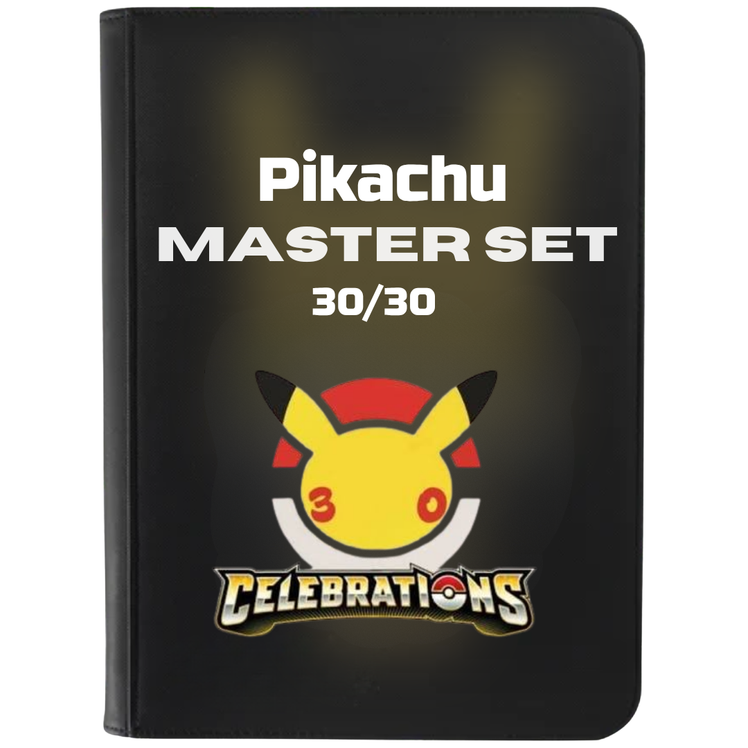 Pikachu 30th Celebrations Master Set 