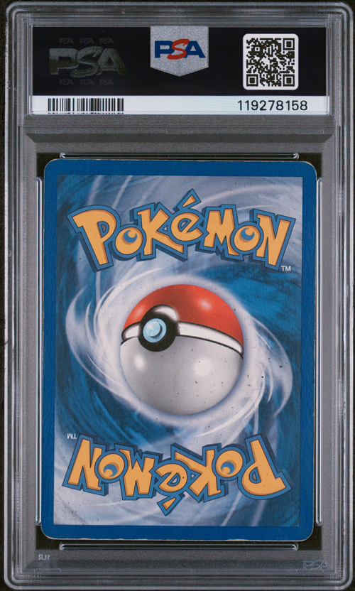 PSA Card Back