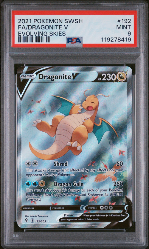 PSA Card Front