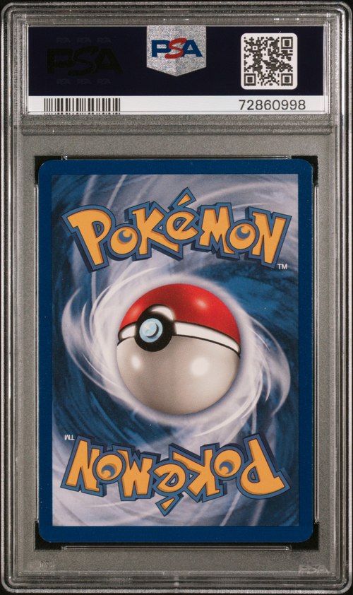 PSA Card Back