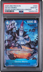 PSA 10 GECKO MORIA SEVEN WARLORDS OF THE SEA