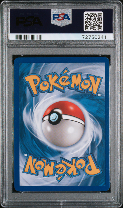 PSA Card Back
