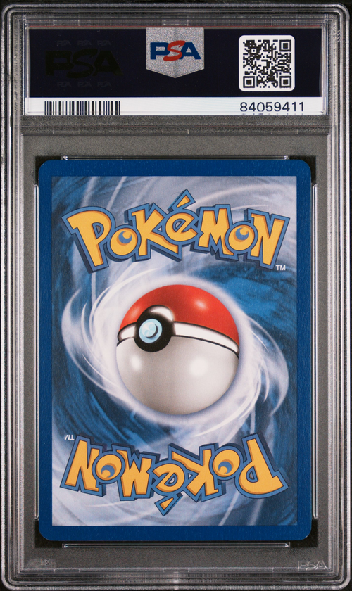 PSA Card Back