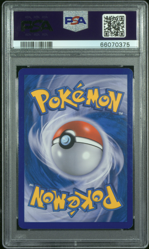 PSA Card Back