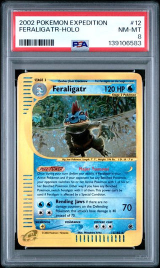 PSA 10 FERALIGATR-HOLO EXPEDITION