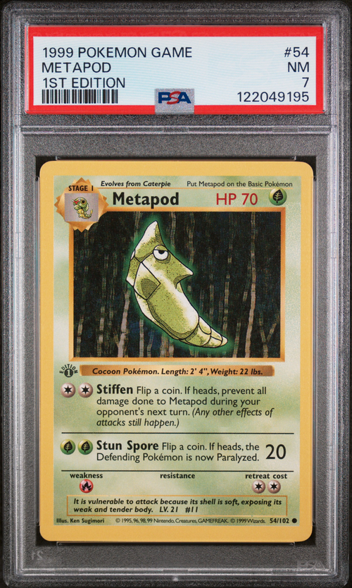 PSA Card Front