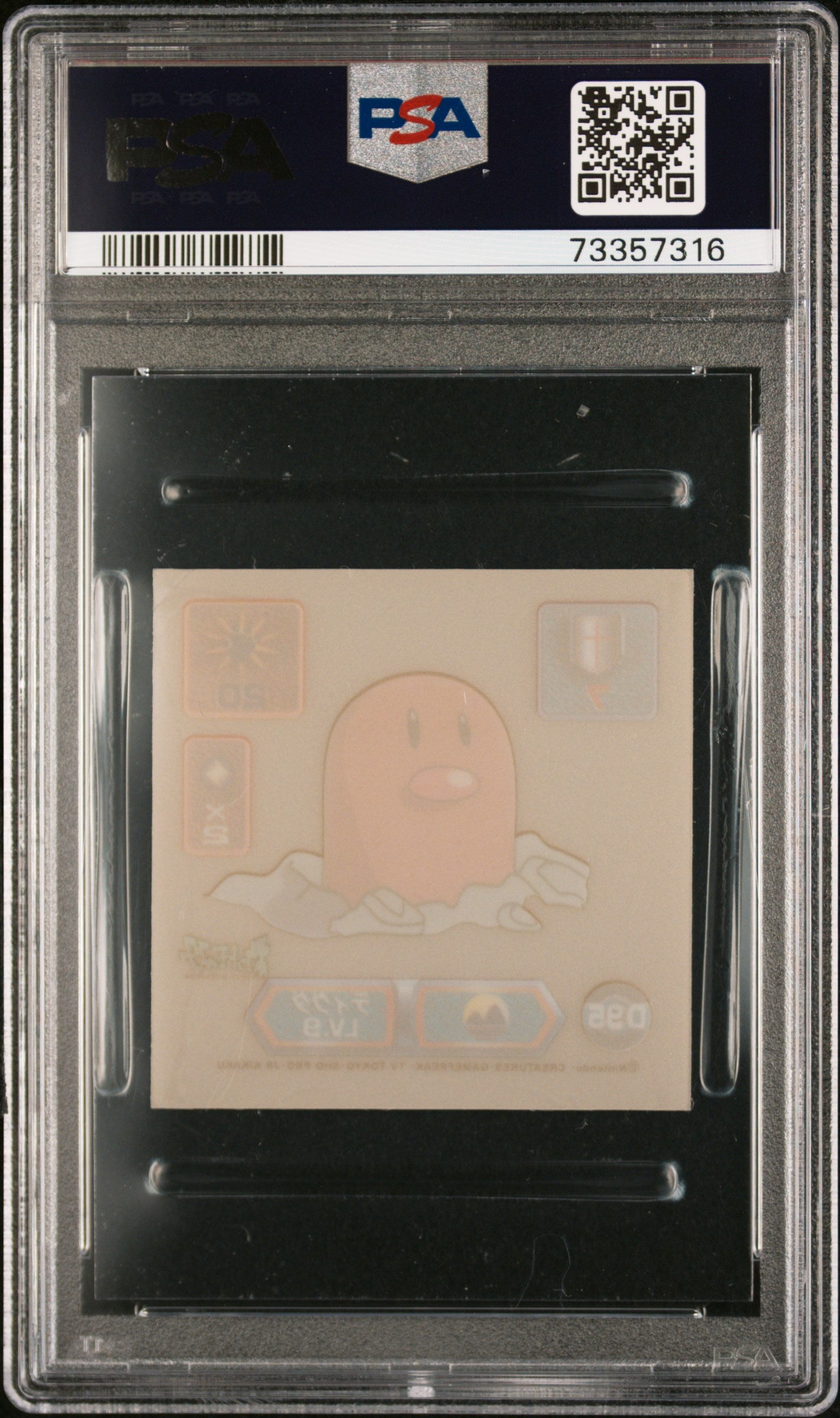 PSA 10 DIGLETT SUPER DX GOLD STICKERS