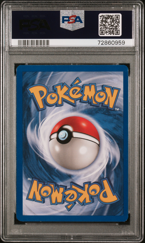 PSA Card Back